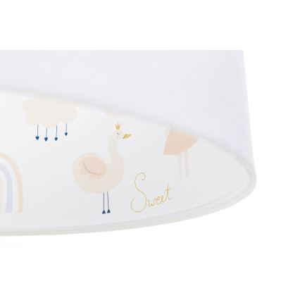 Candelabro suspenso de criança SWEET DREAMS 1xE27/60W/230V diâmetro 30 cm
