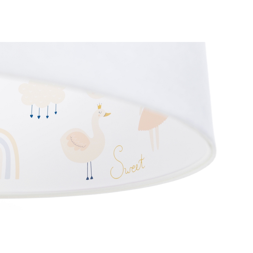 Candelabro suspenso de criança SWEET DREAMS 1xE27/60W/230V diâmetro 30 cm