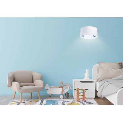 Candelabro suspenso de criança SWEET DREAMS 1xE27/60W/230V diâmetro 30 cm