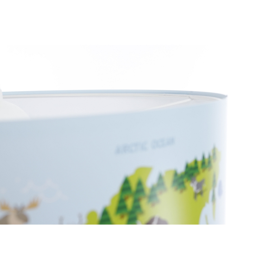 Candelabro suspenso de criança SWEET DREAMS 1xE27/60W/230V diâmetro 30 cm