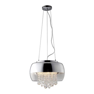 Candelabro Suspenso de Cristal LED LUNA 1xE14/40W/230V