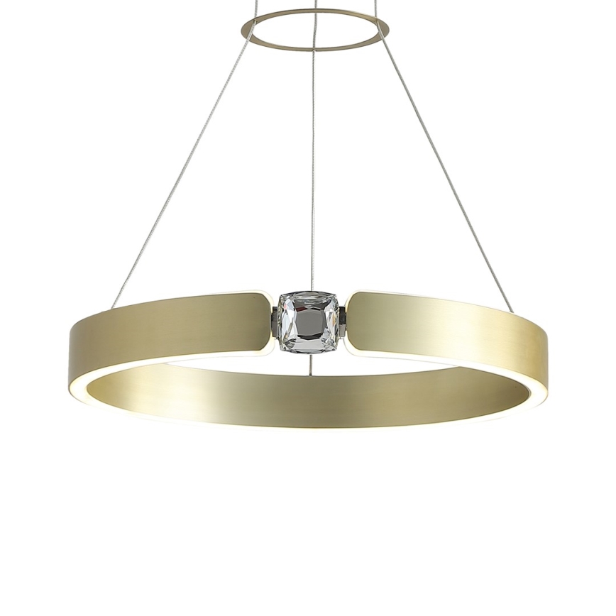 Candelabro suspenso de cristal LED SIRIUS LED/26W/230V