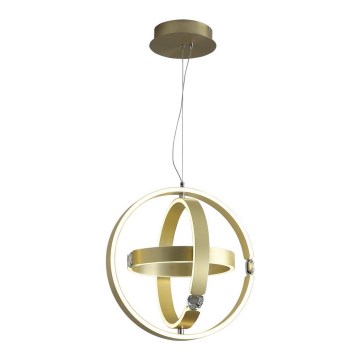 Candelabro suspenso de cristal LED SIRIUS LED/80W/230V