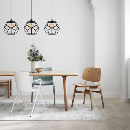 Candelabro suspenso DEGIRMEN 3xE27/100W/230V