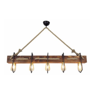 Candelabro suspenso DEMIR 5xE27/40W/230V