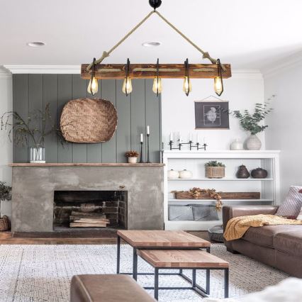 Candelabro suspenso DEMIR 5xE27/40W/230V