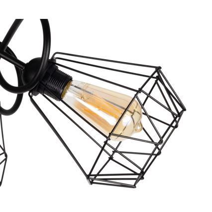 Candelabro suspenso DIAMENT 3xE27/60W/230V