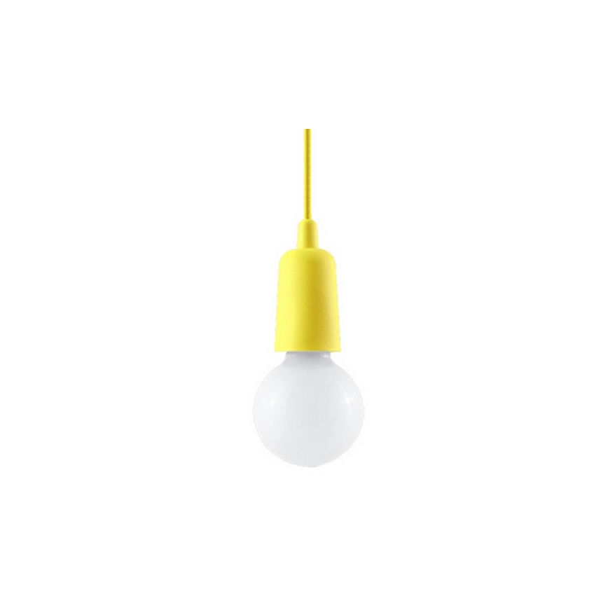 Candelabro suspenso DIEGO 1xE27/60W/230V amarelo