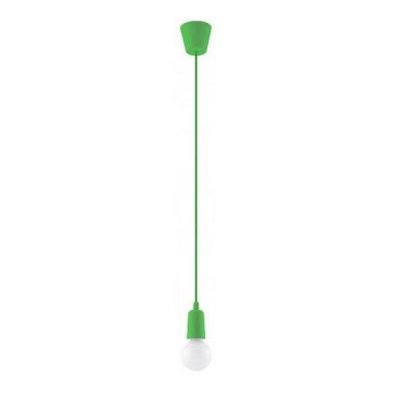 Candelabro suspenso DIEGO 1xE27/60W/230V verde