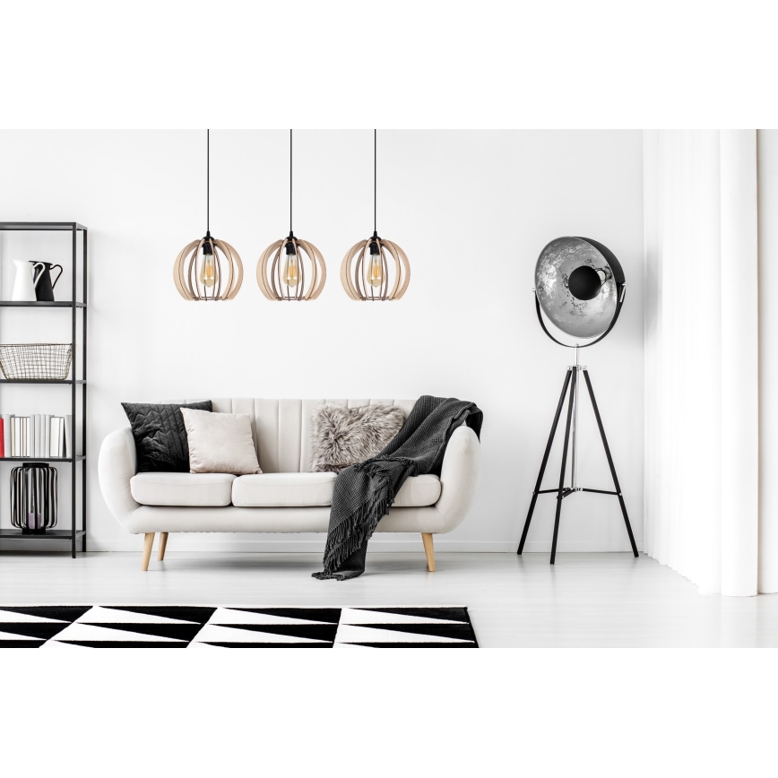 Candelabro suspenso DORO 3xE27/60W/230V