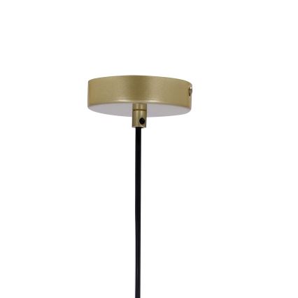 Candelabro suspenso DUO 2xE14/40W/230V dourado/preto
