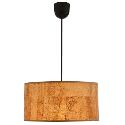 Candelabro suspenso ECOLINE 1xE27/60W/230V castanho