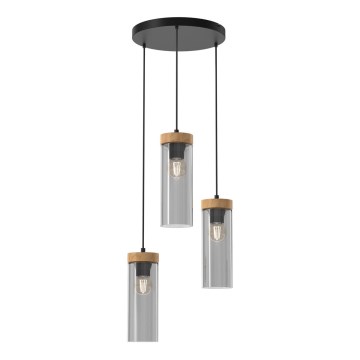 Candelabro suspenso ELICA 3xE27/60W/230V