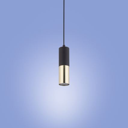 Candelabro suspenso ELIT 1xGU10/10W/230V preto