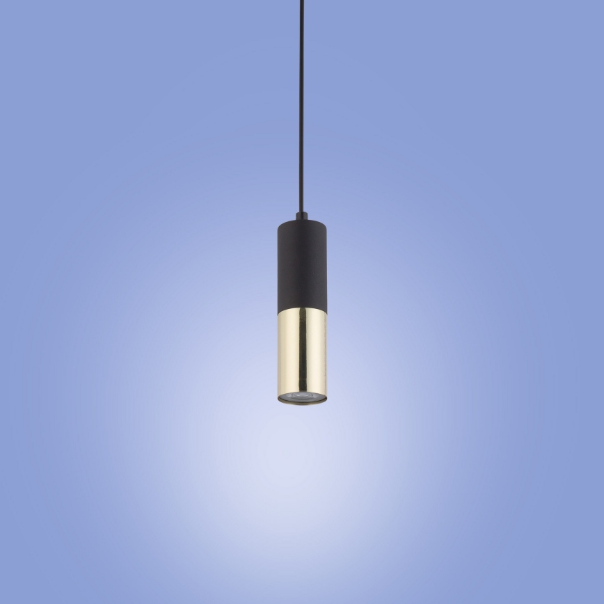 Candelabro suspenso ELIT 1xGU10/10W/230V preto