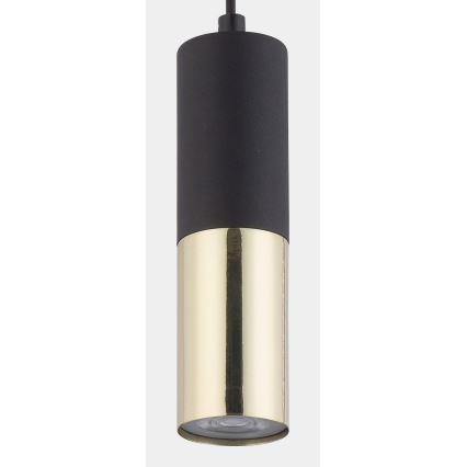 Candelabro suspenso ELIT 1xGU10/10W/230V preto