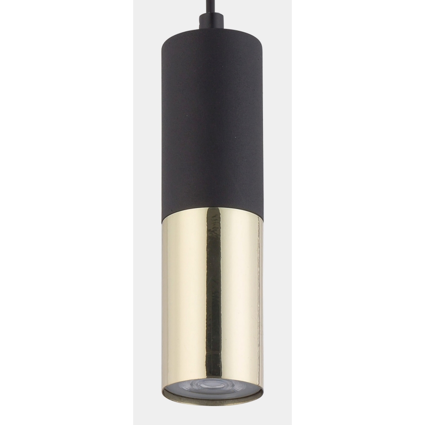 Candelabro suspenso ELIT 1xGU10/10W/230V preto