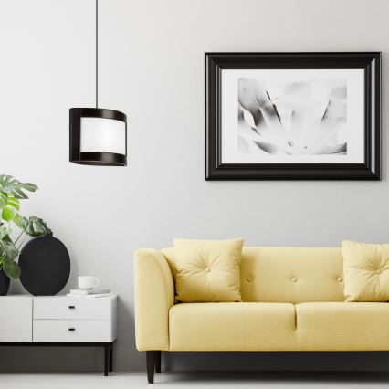 Candelabro suspenso ELODIE 1xE27/60W/230V carvalho