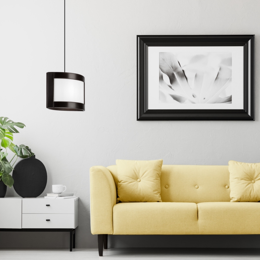 Candelabro suspenso ELODIE 1xE27/60W/230V carvalho