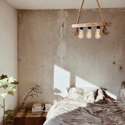 Candelabro suspenso EREBOS 3xE27/40W/230V