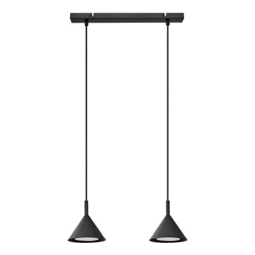 Candelabro suspenso ETNA 2xGX53/15W/230V preto