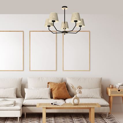 Candelabro suspenso ETNA 5xE27/60W/230V