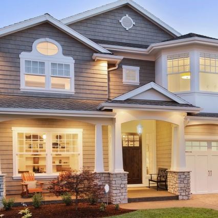 Candelabro suspenso exterior 1xE27/40W/230V IP44 branco