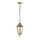 Candelabro suspenso exterior 1xE27/60W/230V dourado IP44