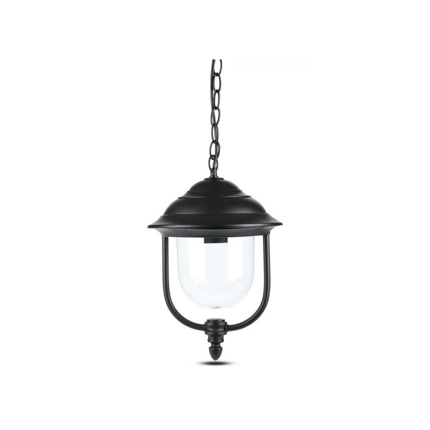 Candelabro suspenso exterior 1xE27/60W/230V IP44 preto