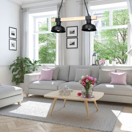 Candelabro suspenso FARO 2xE27/60W/230V