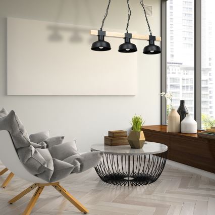 Candelabro suspenso FARO 3xE27/60W/230V