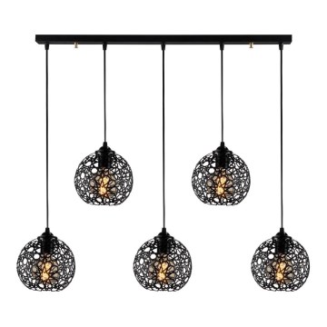 Candelabro suspenso FELLINI 5xE27/100W/230V