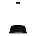 Candelabro suspenso FIONA 1xE27/60W/230V ø 48 cm preto