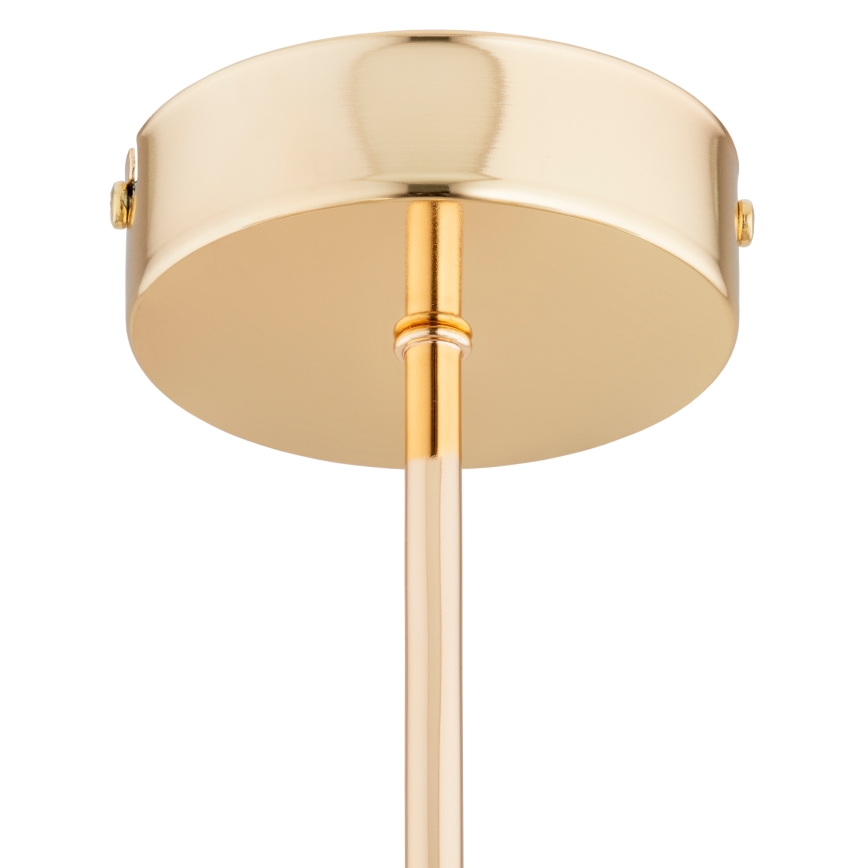 Candelabro suspenso FOTON  6xE14/40W/230V dourado/branco