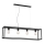 Candelabro suspenso FRAME 4xE27/60W/230V preto