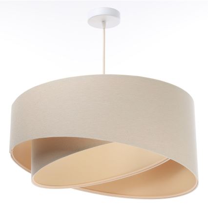 Candelabro suspenso GALAXY 1xE27/60W/230V bege