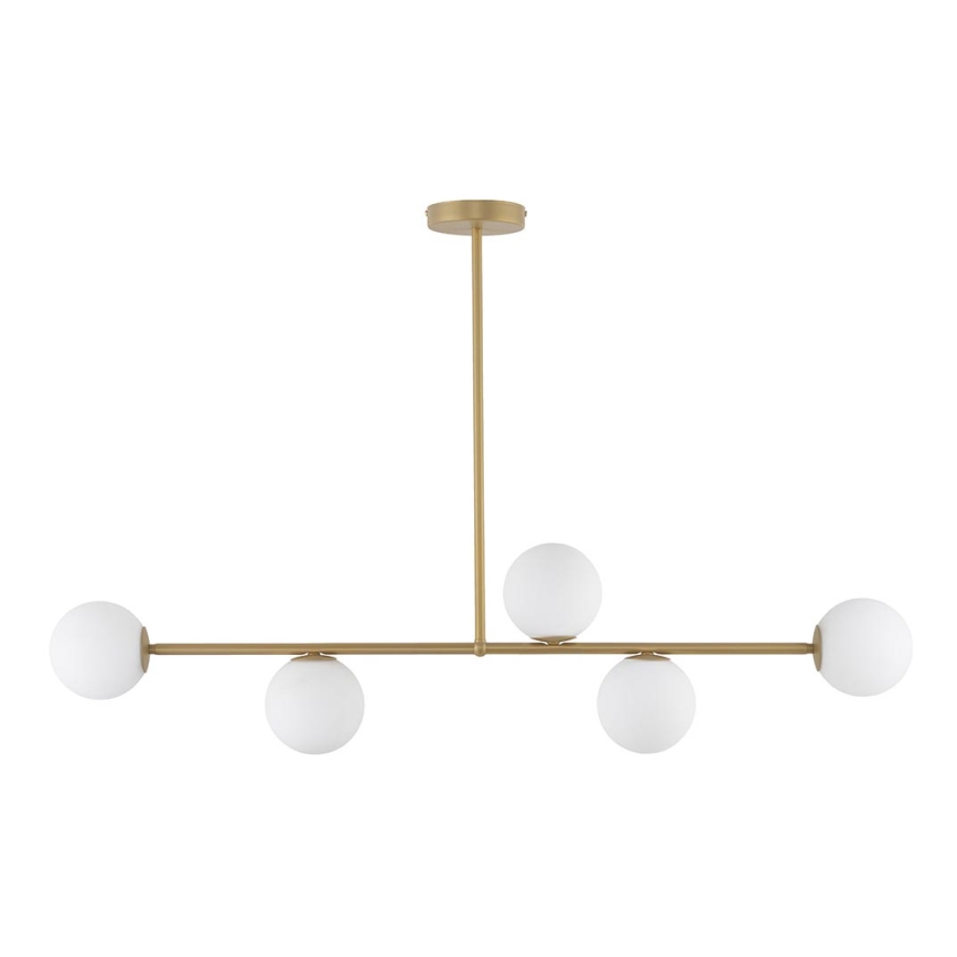 Candelabro suspenso GAMA 5xG9/12W/230V dourado