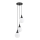 Candelabro suspenso GEMINI 3xE14/40W/230V