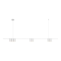 Candelabro suspenso GENESIS 7xGU10/8W/230V branco