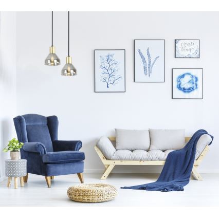 Candelabro suspenso GREGORY 1xE14/40W/230V