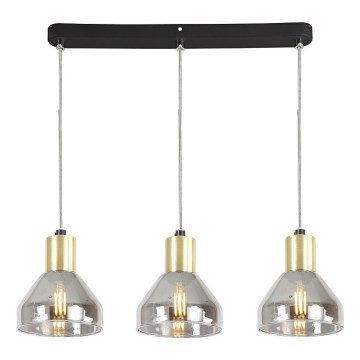 Candelabro suspenso GREGORY 3xE14/40W/230V