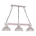 Candelabro suspenso HAKON 3xE27/60W/230V iluminação