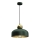 Candelabro suspenso HARALD 1xE27/60W/230V verde