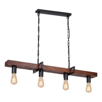 Candelabro suspenso HARD 4xE27/60W/230V