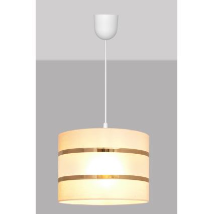 Candelabro suspenso HELEN 1xE27/15W/230V creme