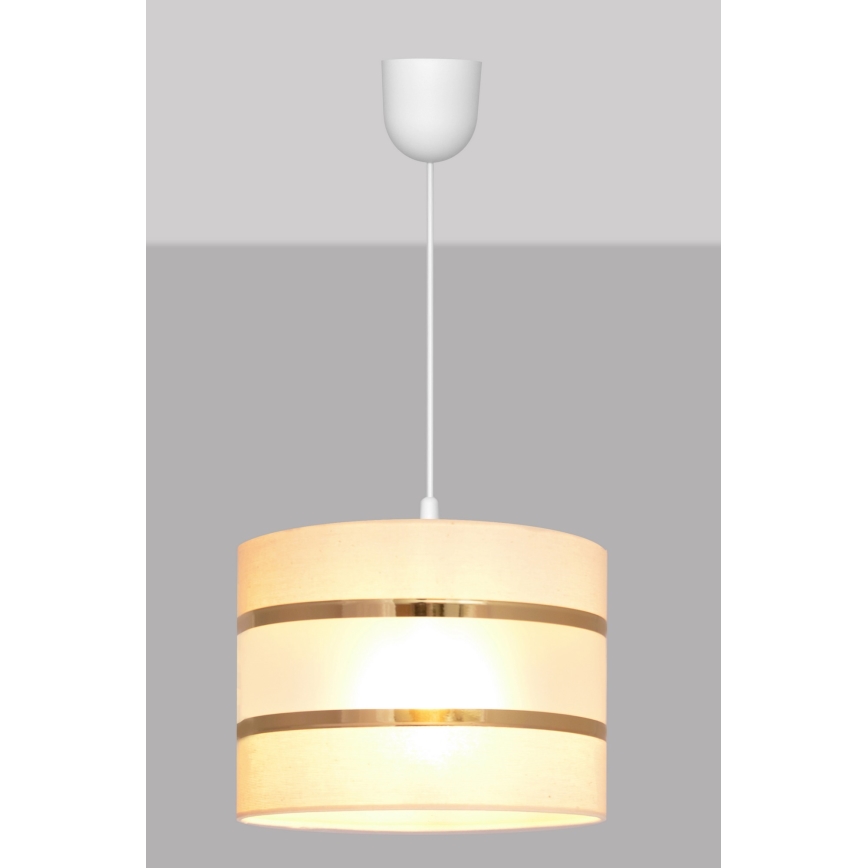 Candelabro suspenso HELEN 1xE27/15W/230V creme