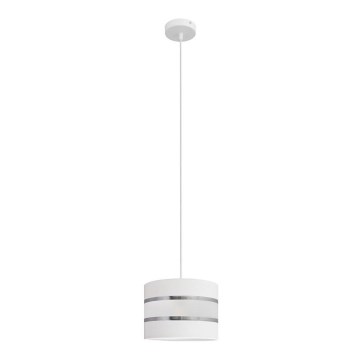 Candelabro suspenso HELEN 1xE27/15W/230V diâmetro 20 cm branco