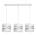 Candelabro suspenso HELEN 3xE27/15W/230V branco