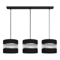 Candelabro suspenso HELEN 3xE27/15W/230V preto