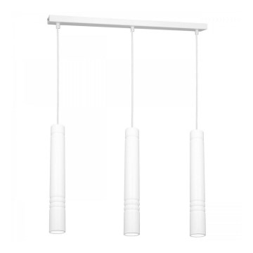 Candelabro suspenso IMPLODE 3xGU10/8W/230V branco